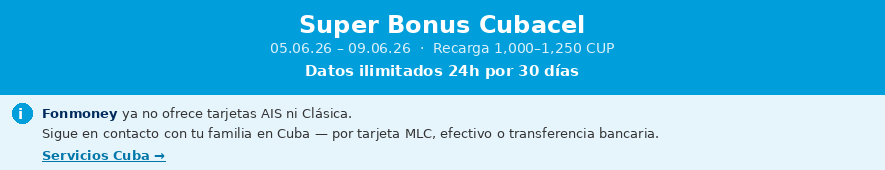 Topup Cubacel