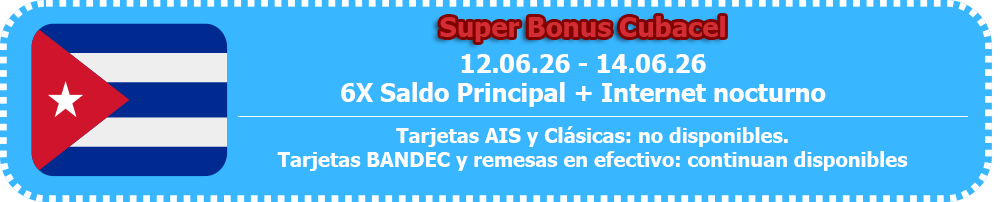 Topup Cubacel