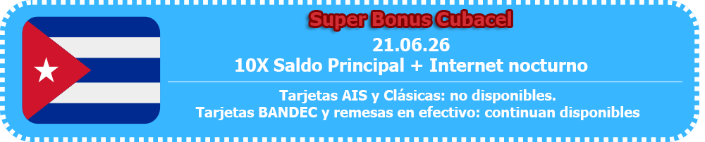 Topup Cubacel
